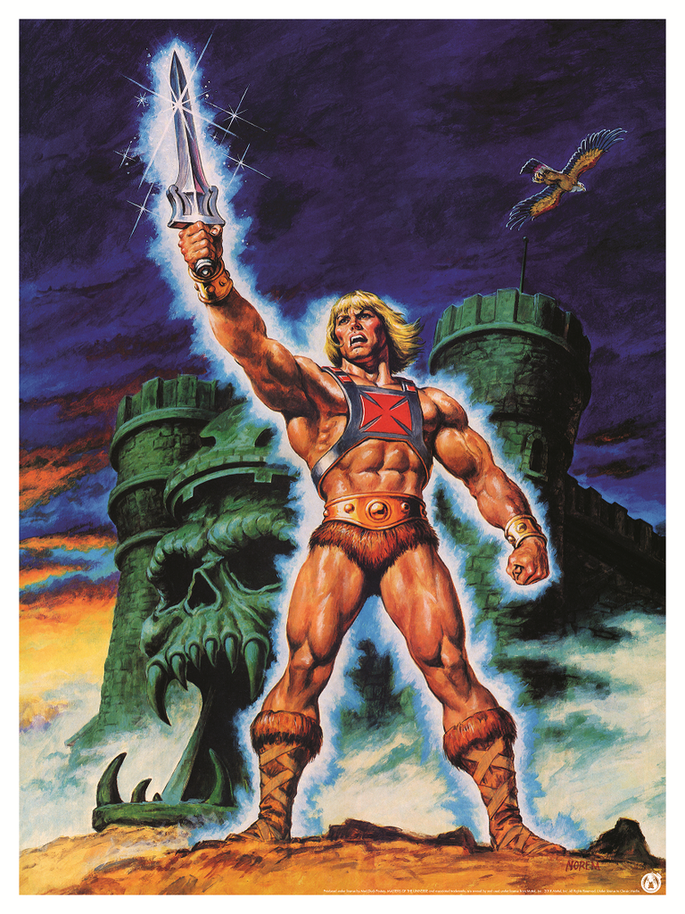 He-Man - Champion Of Grayskull - Power Variant - Mad Duck Posters