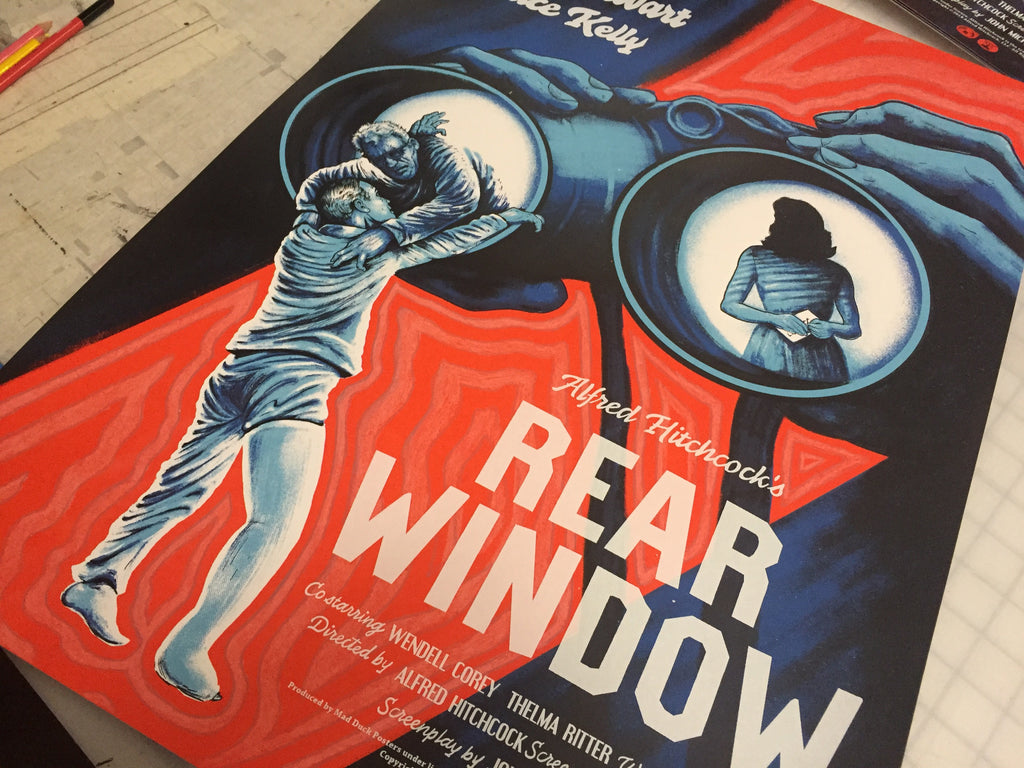 Rear Window - Regular - POV - Mad Duck Posters