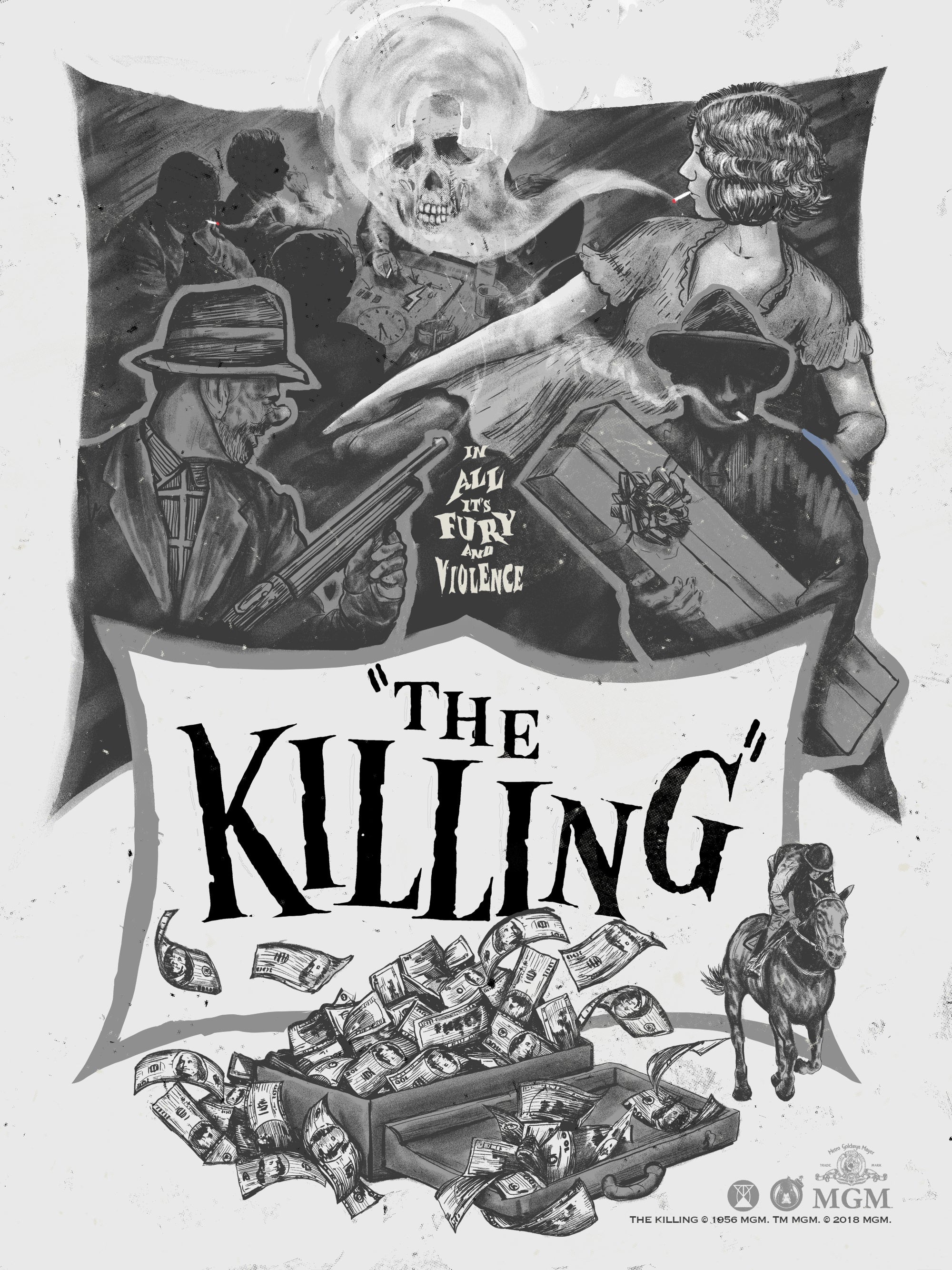 The Killing - Noir Variant | Mad Duck Posters