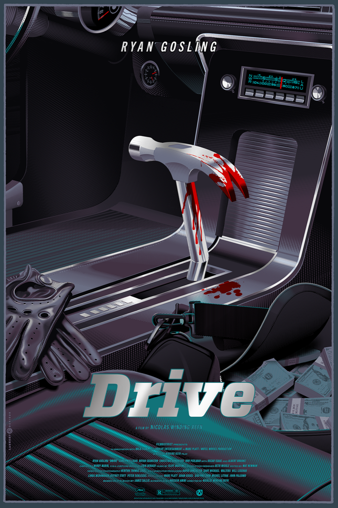 Drive - Chrome Variant - LD - Mad Duck Posters