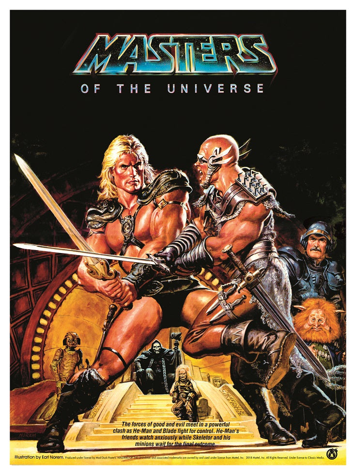 Masters Of The Universe Movie - Movie Poster - Mad Duck Posters