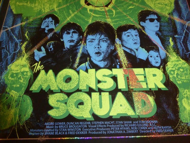 Monster Squad - Foil Variant - Mad Duck Posters