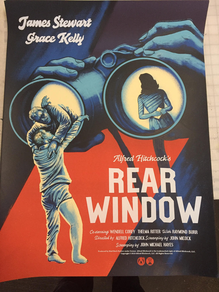 Rear Window - Dusk Variant - POV - Mad Duck Posters