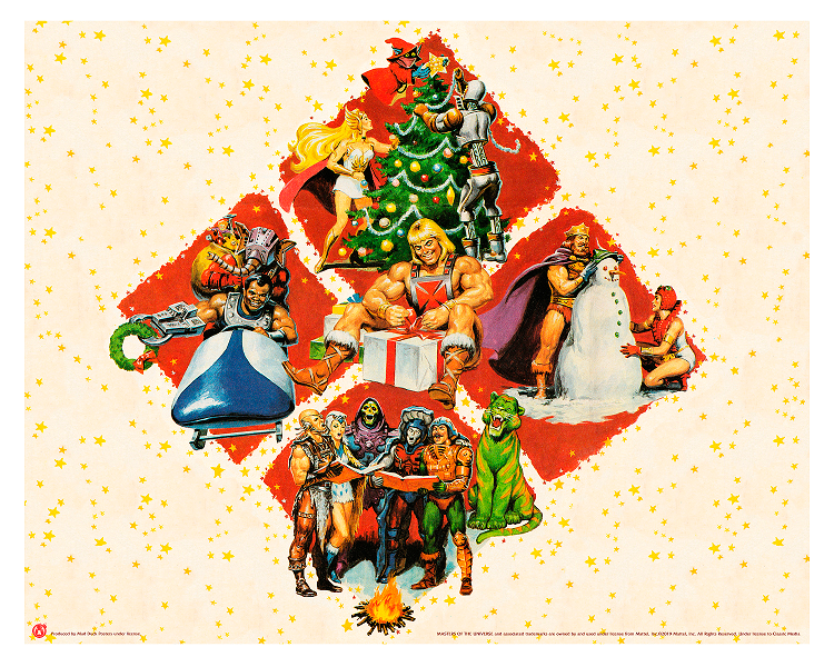 Earl Norem's MOTU Christmas! - Mad Duck Posters