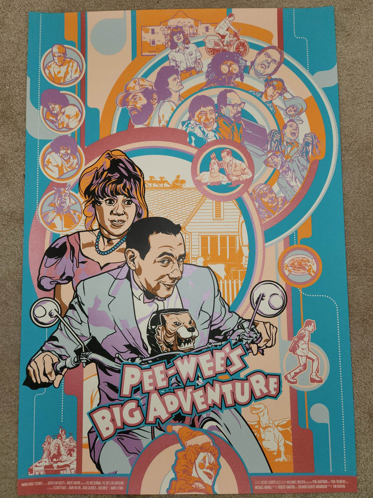 Pee Wee's Big Adventure - Regular - Mad Duck Posters
