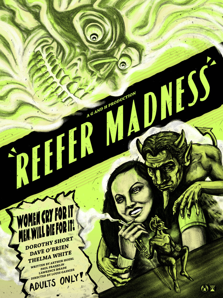 Reefer Madness - Green Variant - Mad Duck Posters