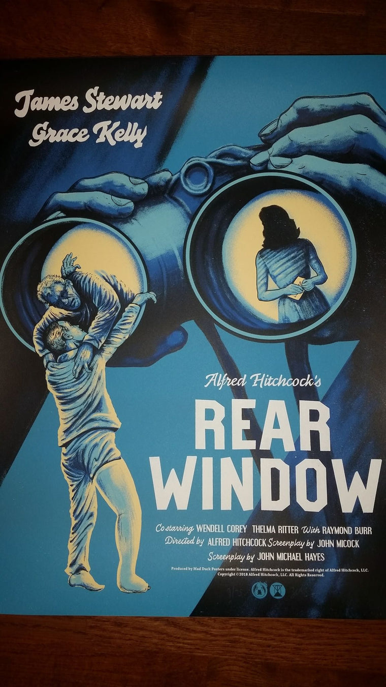 Rear Window - Variant - POV - Mad Duck Posters