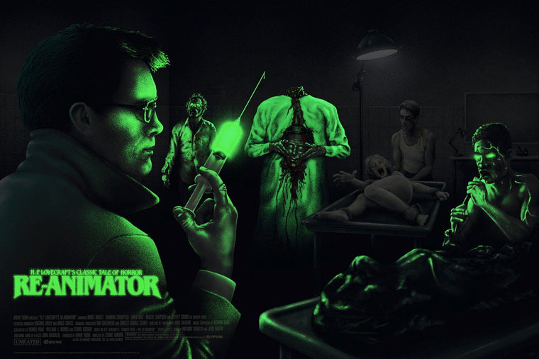 H.P. Lovecraft's Re-Animator - Variant - Mad Duck Posters