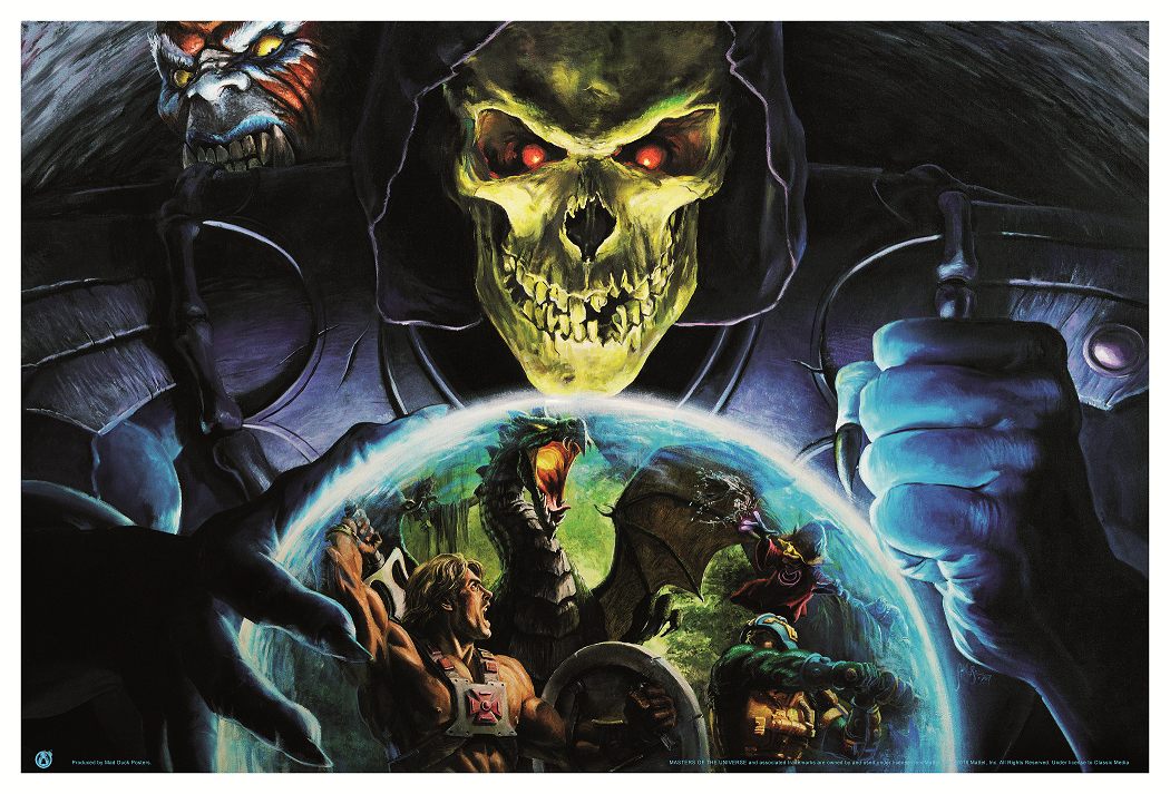 Skeletor - The Eye Of Evil! | Mad Duck Posters