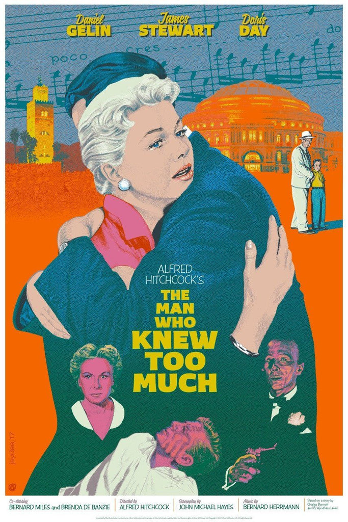 The Man Who Knew Too Much - Mad Duck Posters
