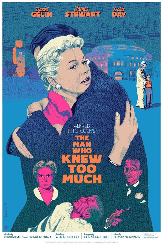 The Man Who Knew Too Much - Que Sera, Sera Variant - Mad Duck Posters