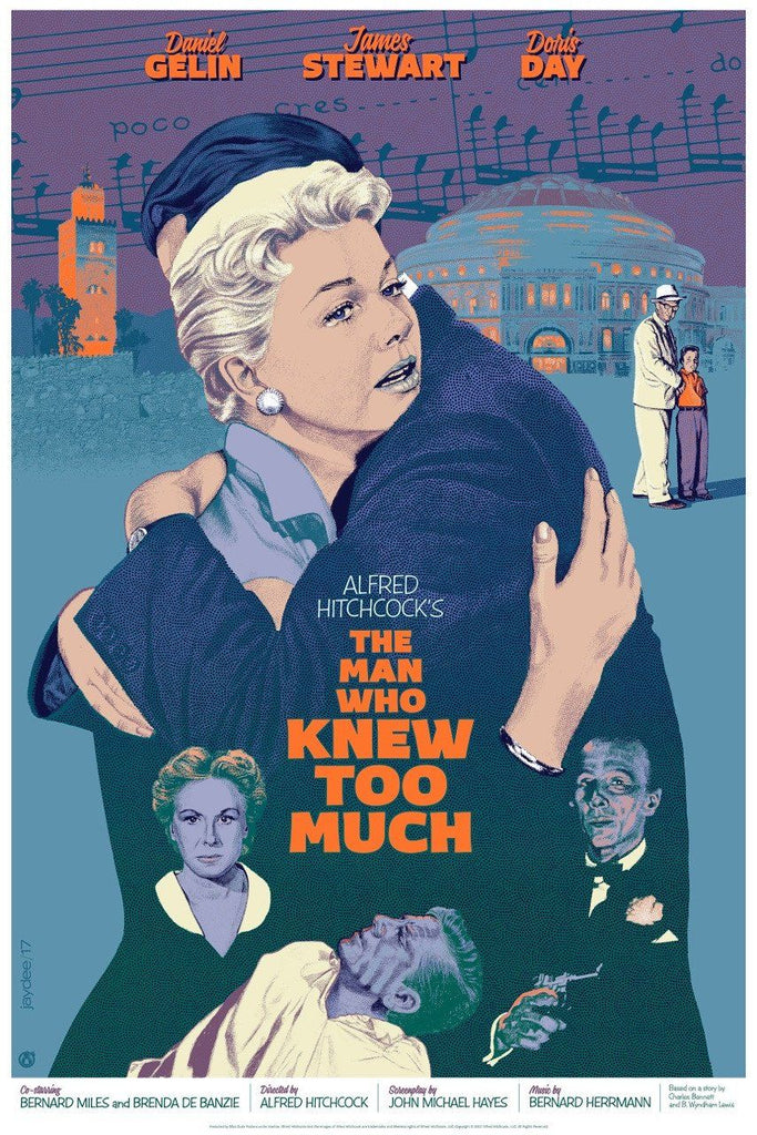 The Man Who Knew Too Much - Variant - Mad Duck Posters