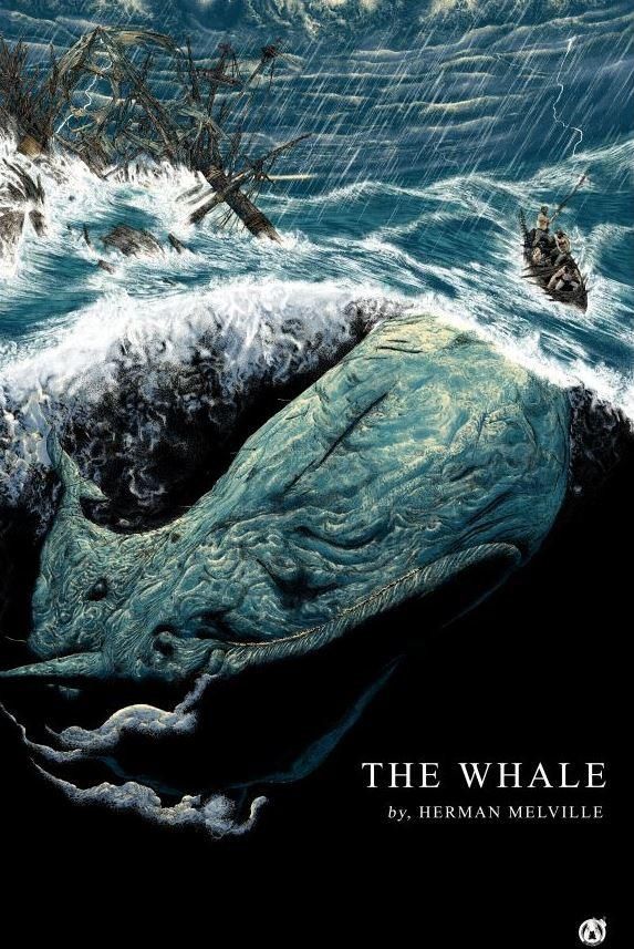 Moby Dick - Variant | Mad Duck Posters