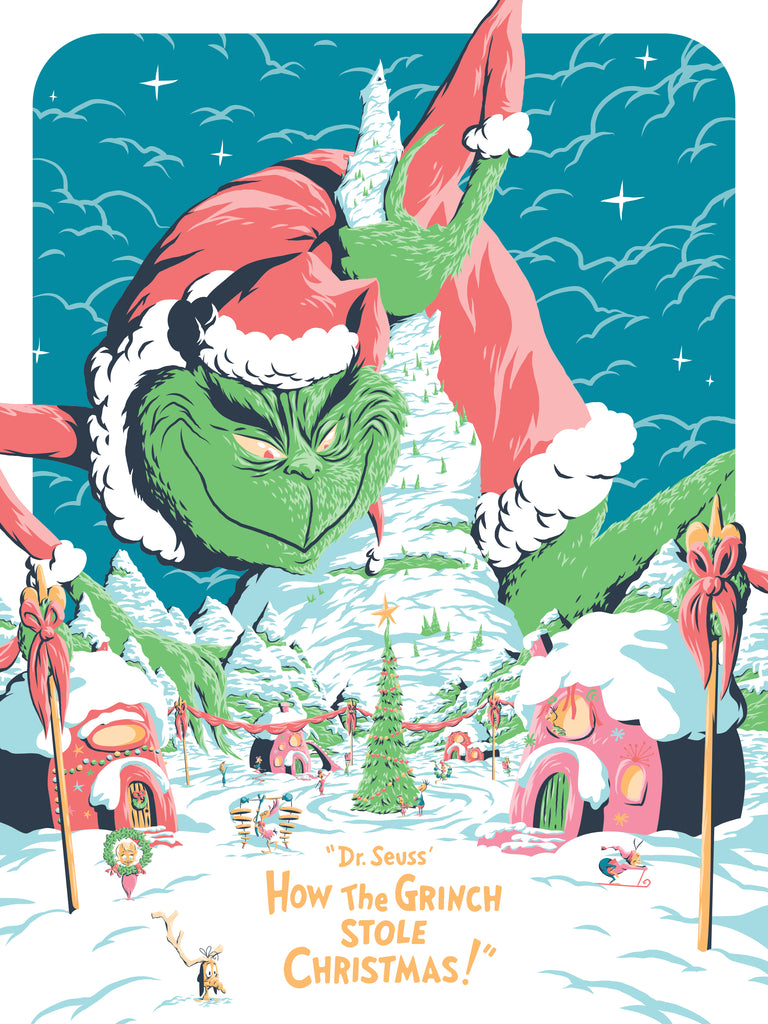 How The Grinch Stole Christmas - Mad Duck Posters