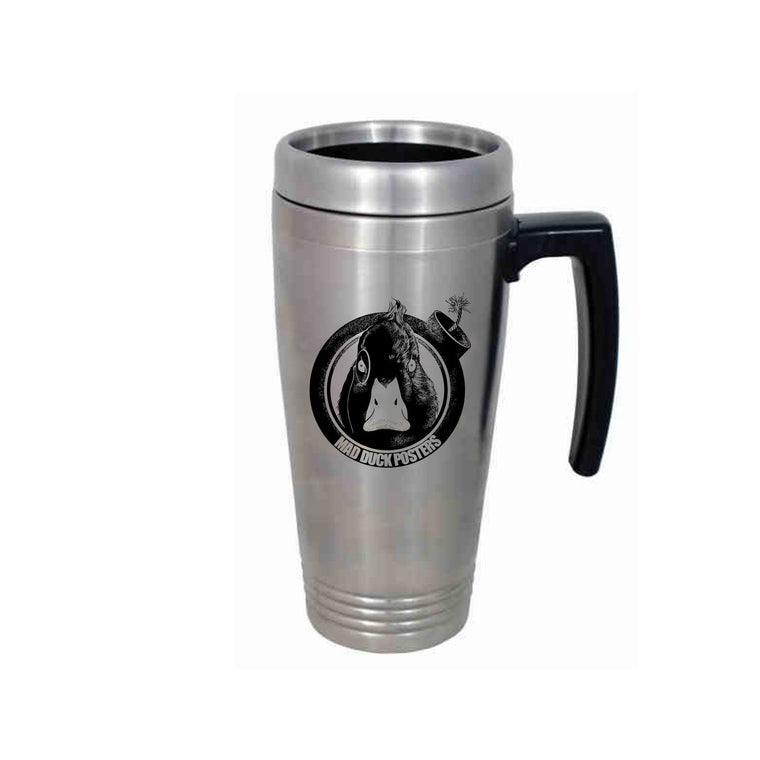 Mad Duck Logo Travel Thermos
