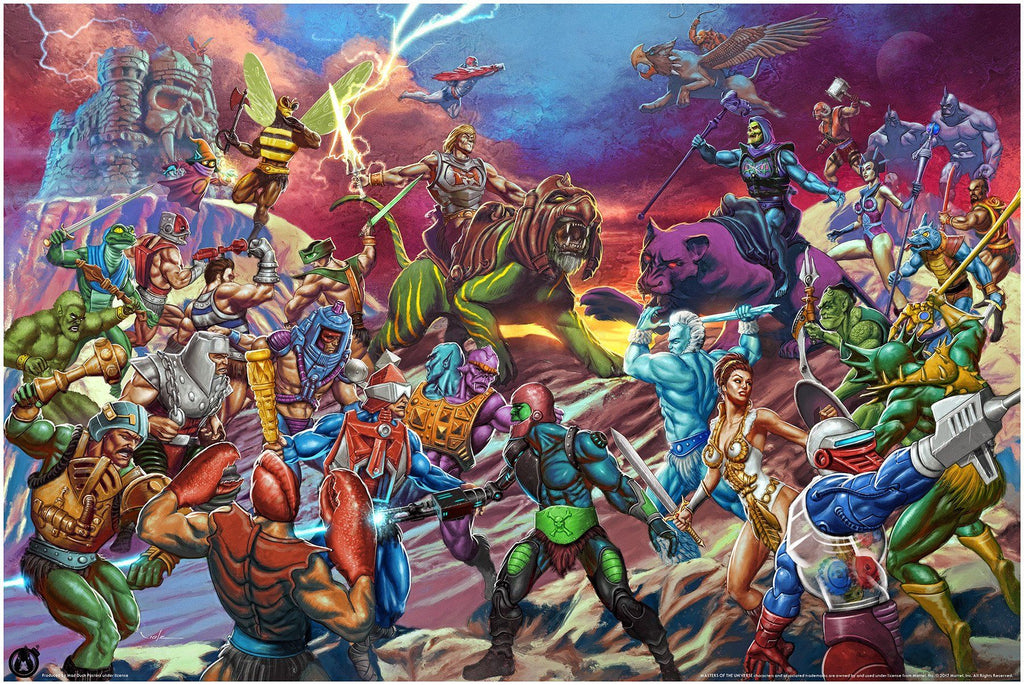 The Battle for Grayskull - Variant - Mad Duck Posters