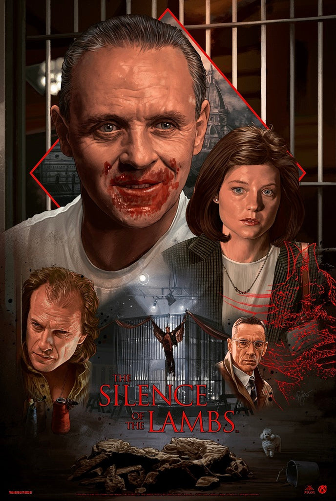 Fava Beans and a Nice Chianti - Variant - Mad Duck Posters