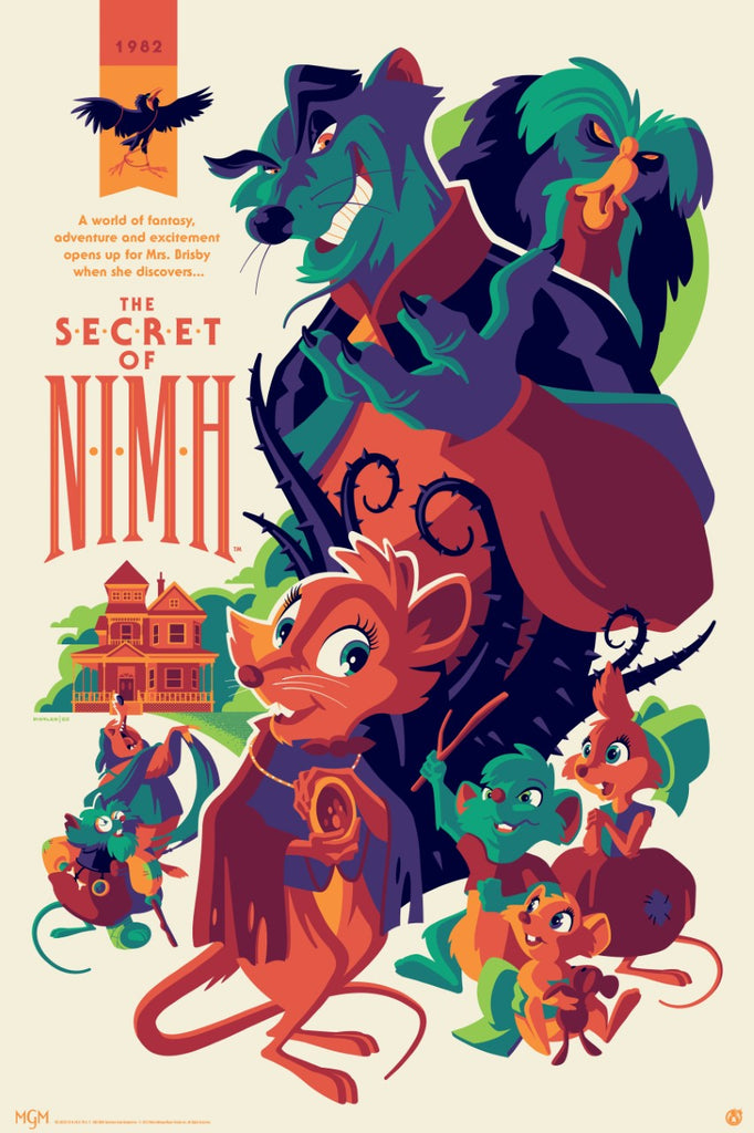 The Secret Of Nimh - Variant - Mad Duck Posters