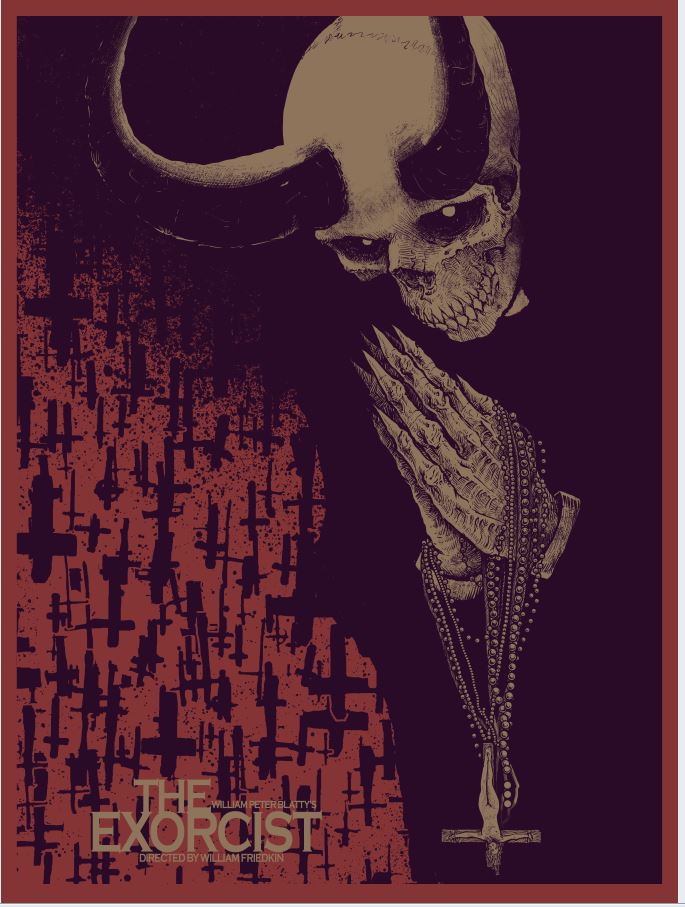 Exorcist - Variant - Mad Duck Posters