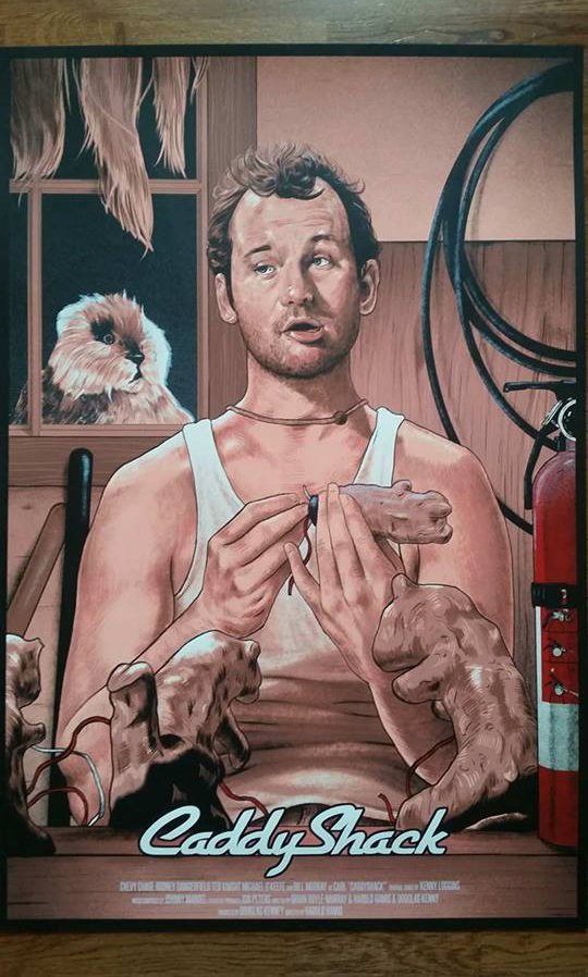 Caddyshack Movie Poster