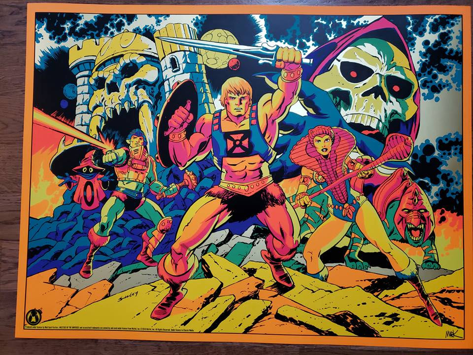 Third Eye Of Eternia - Gold Foil Variant - Mad Duck Posters