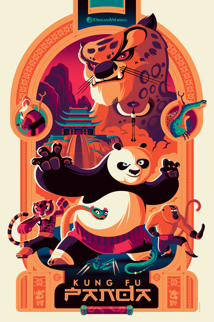 Kung Fu Panda - Variant - Mad Duck Posters