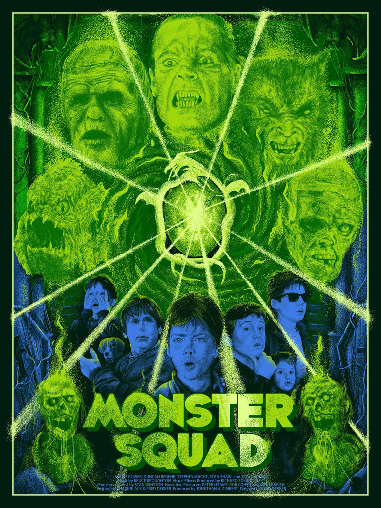 Monster Squad - Foil Variant - Mad Duck Posters