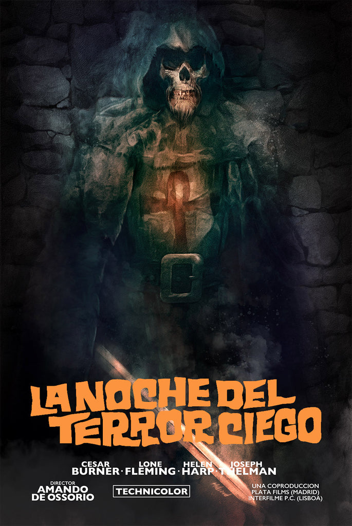 La Noche Del Terror Ciego - Variant - Mad Duck Posters