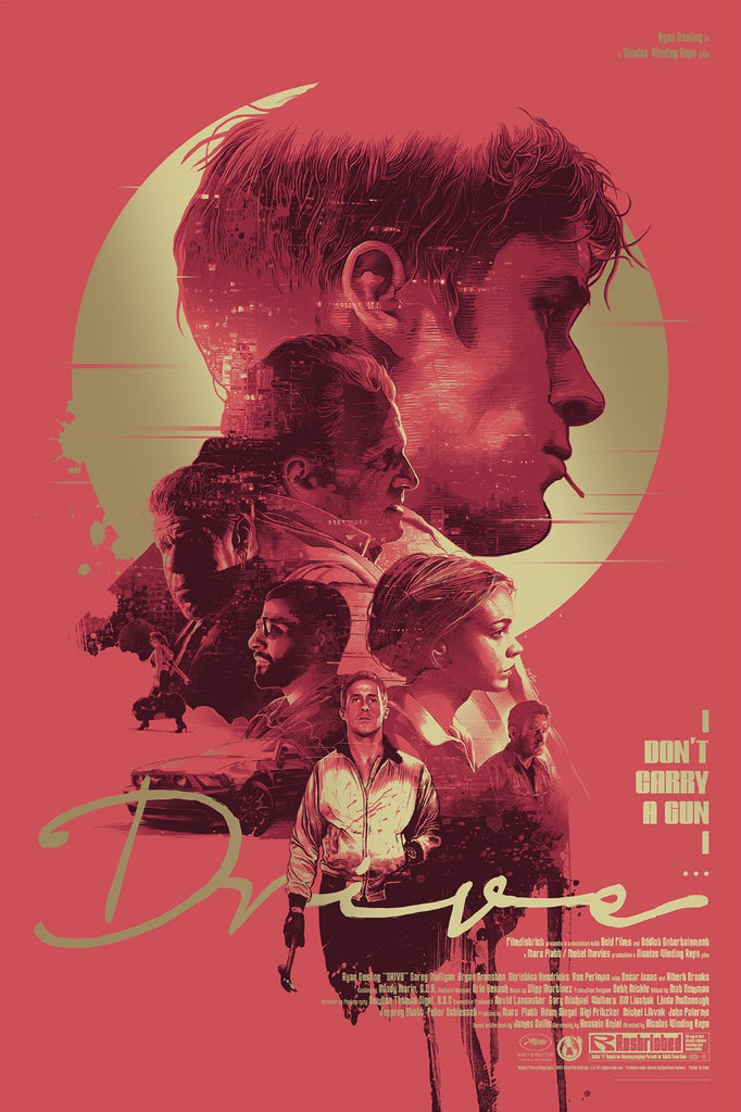 Drive - Sunset Variant - GD - Mad Duck Posters