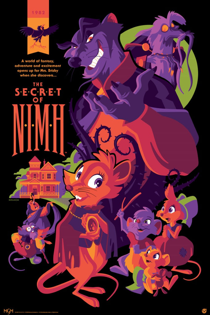 The Secret Of Nimh - Night Variant - Regular Colorway - Mad Duck Posters
