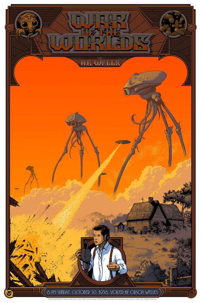 The War Of The Worlds - Regular - Mad Duck Posters
